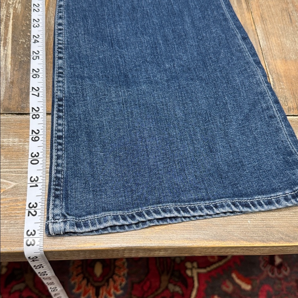 rag & bone Dark Blue Flare Jeans - Picture 8 of 9